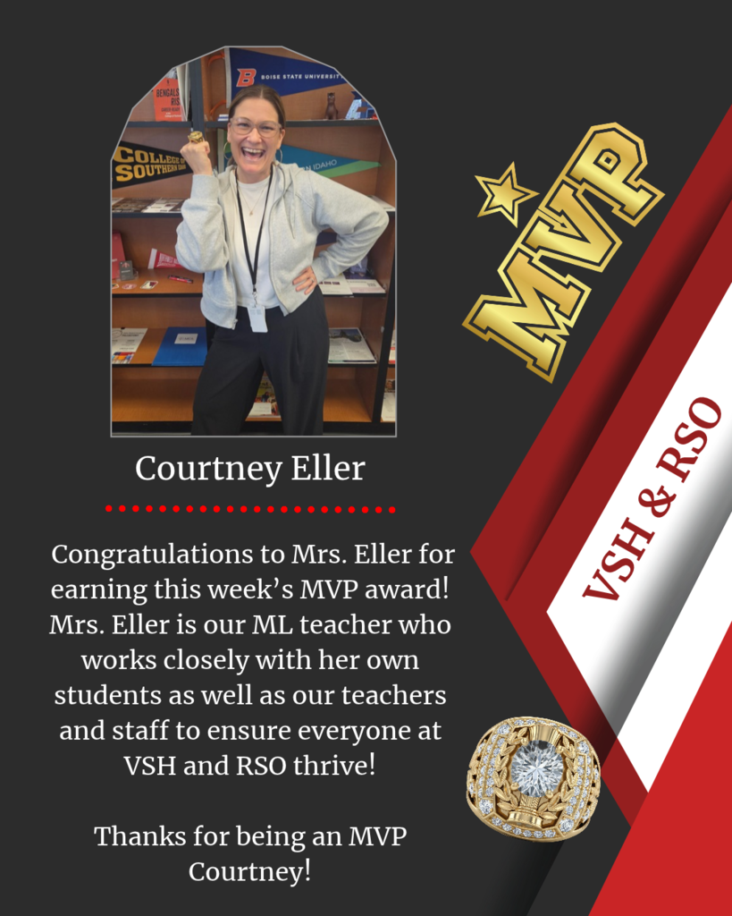 Courtney Eller as Staff MVP of the week