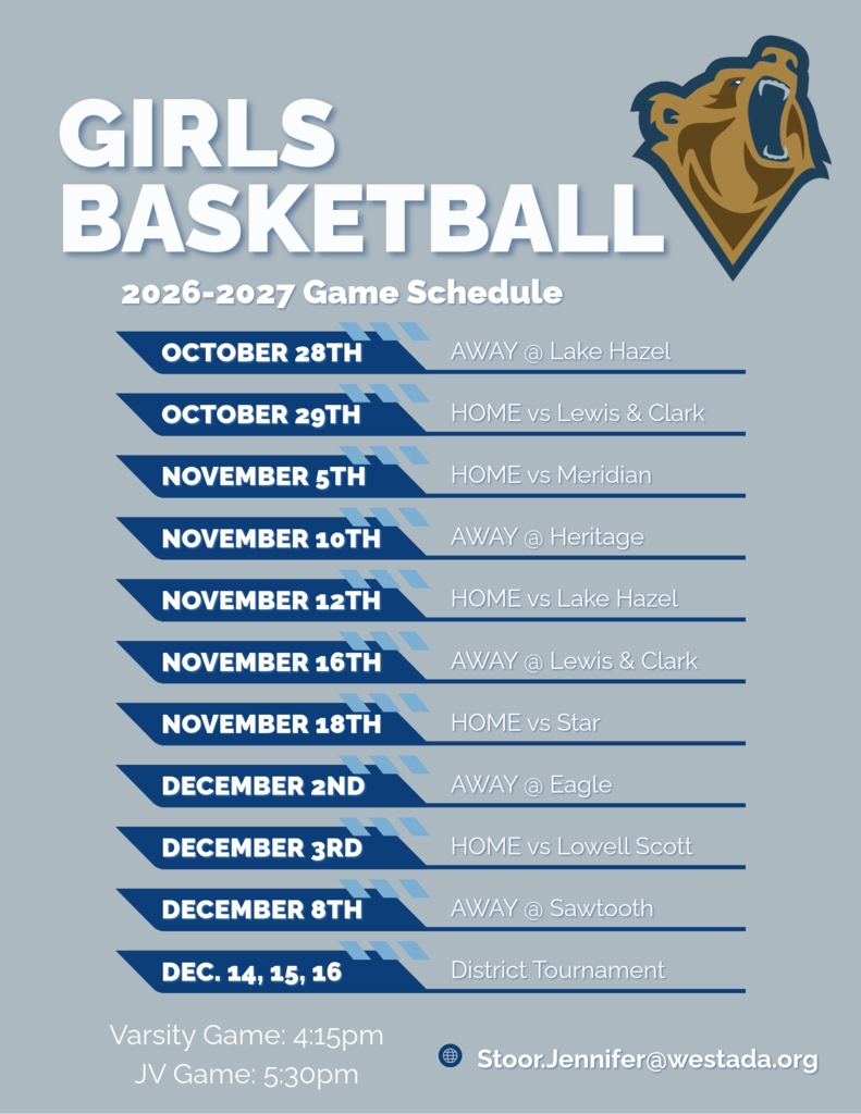 Winter Sports Schedule