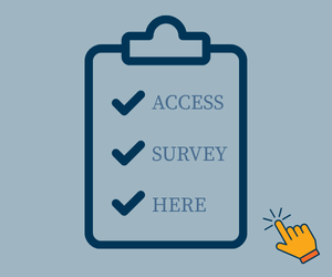 image of clipboard with text that reads "access survey here" and when clicked, redirects user to proposed enhanced campus safety feedback survey