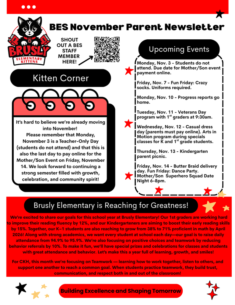 November Parent Newsletter