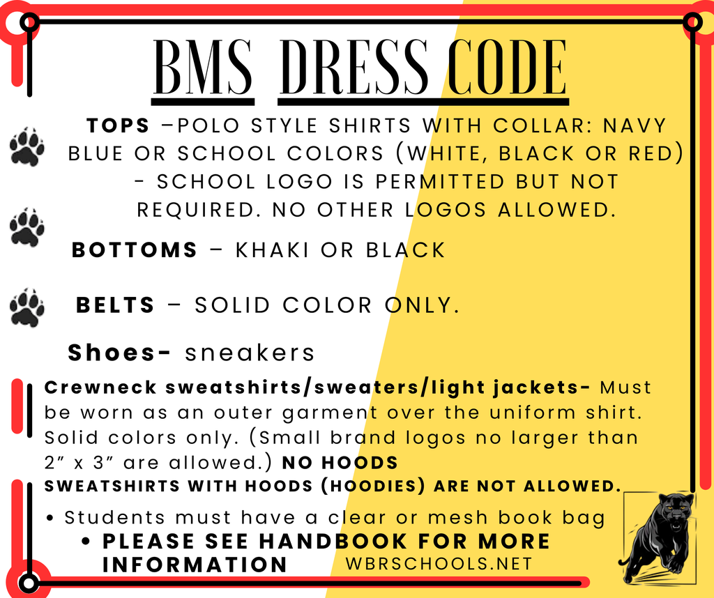 BMS DRESS CODE