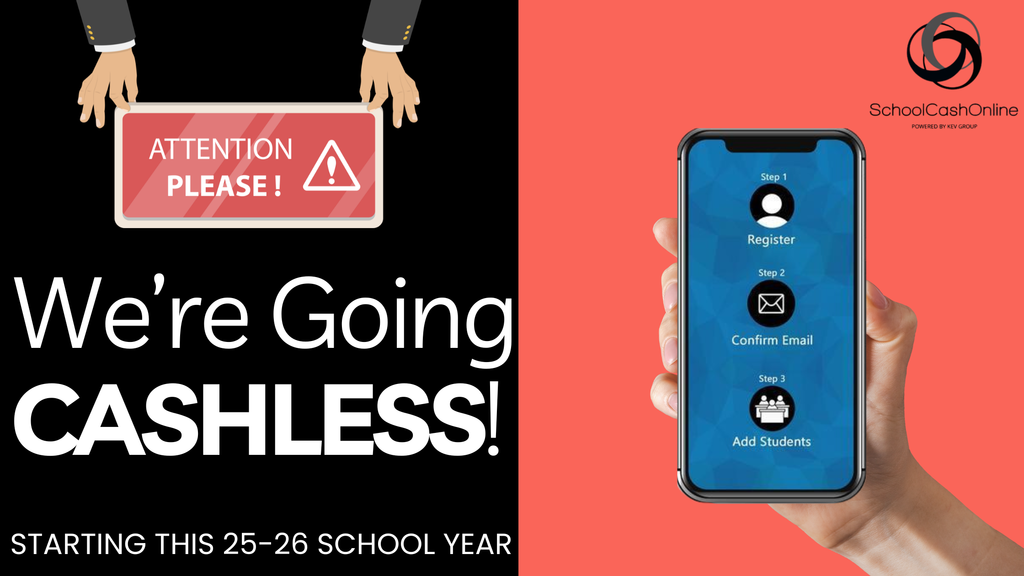 We're going Cashless!