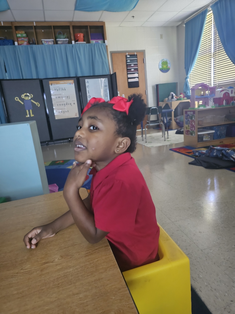 Mrs. Leigh's class getting in the swing of the new school year in circle time, story time, and learning labs.