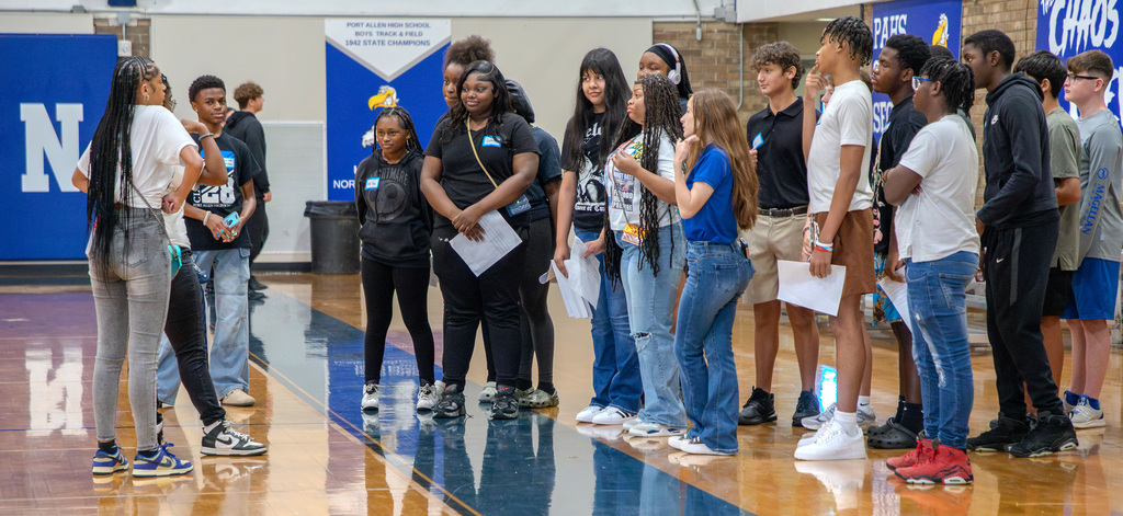 We welcomed the newest members of the Pelican family with a day full of team-building, learning, and school spirit. 💙🤍 Our freshmen got the chance to meet their teachers, connect with classmates, and experience what it means to be a part of the Port Allen Pelicans!