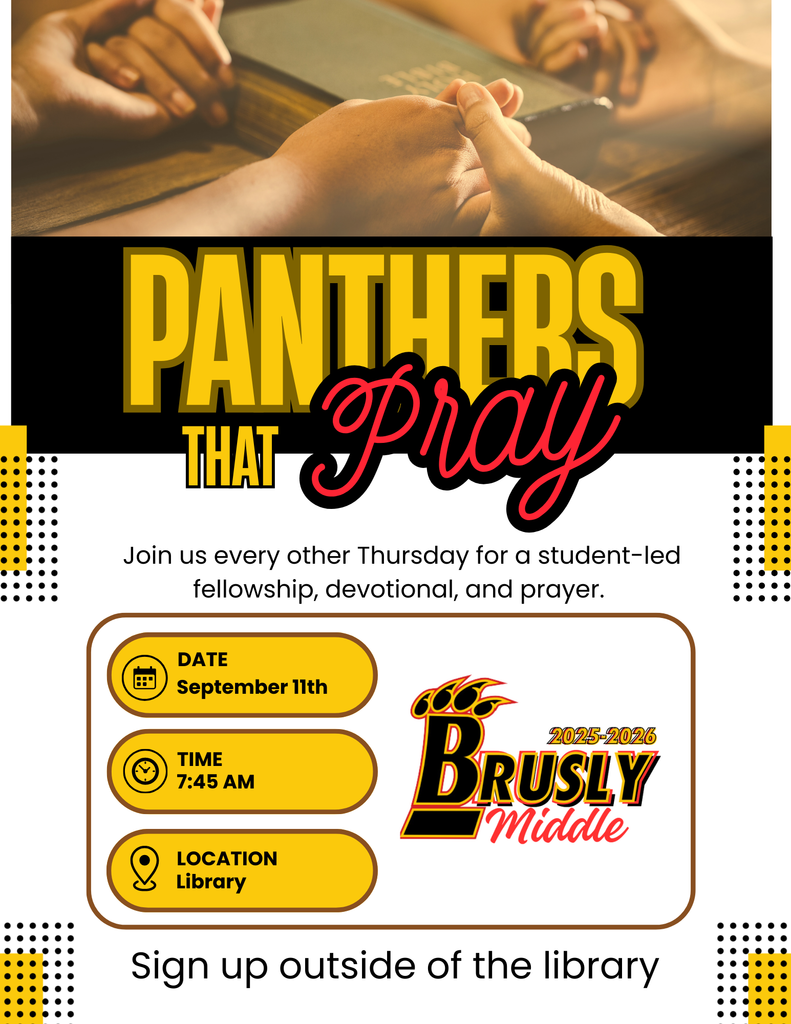 PANTHERS THAT PRAY FLYER