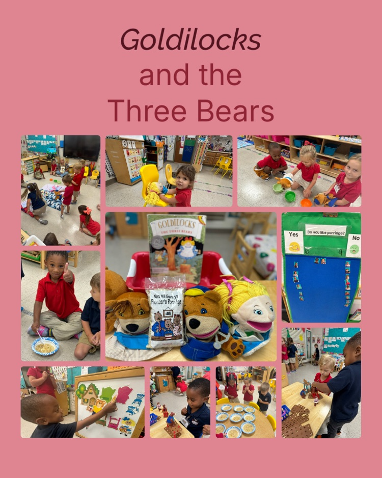  ✨🐻📖 Goldilocks and the Three Bears came to life in our classroom this week! Students tasted porridge and graphed their opinions, acted out the story with puppets, and even built the bears a new chair—learning through play at its best! 💛 