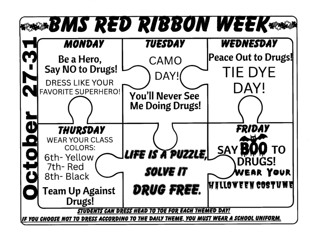 RED RIBBON WEEK  