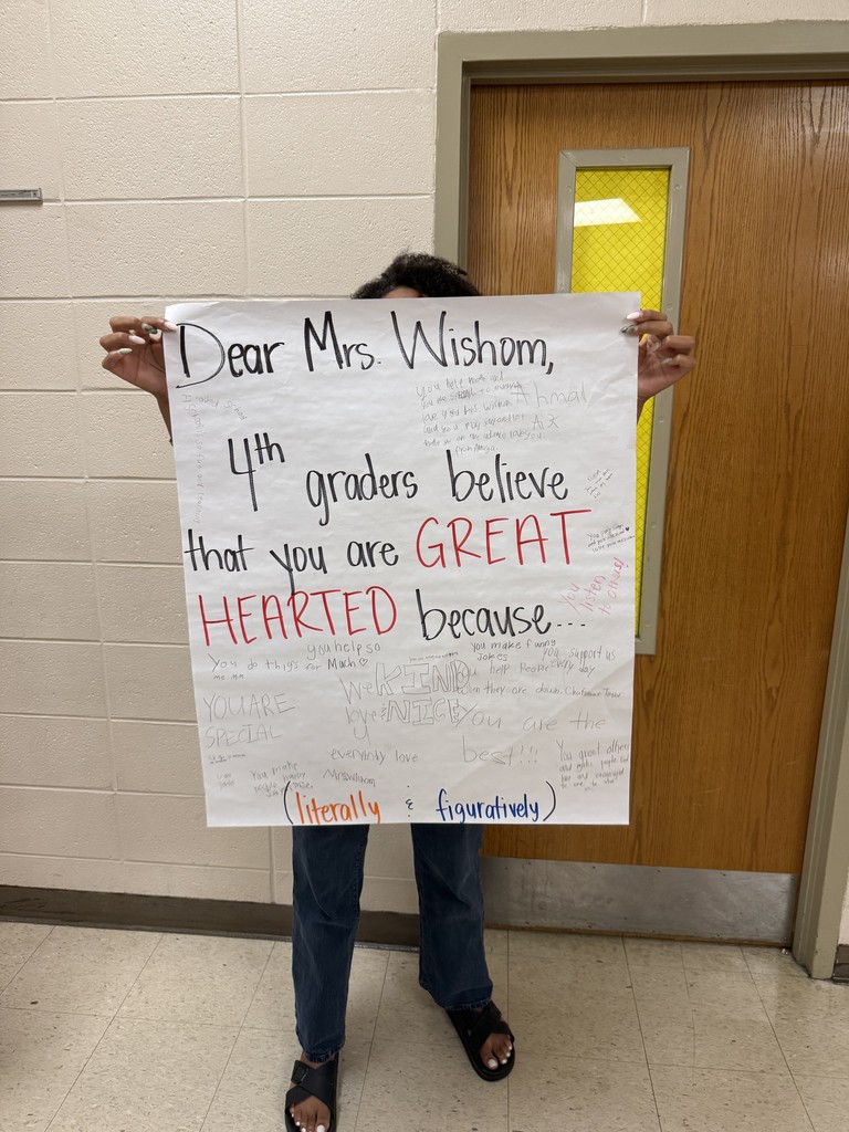 Mrs. Wishom gets the recognition she deserves!