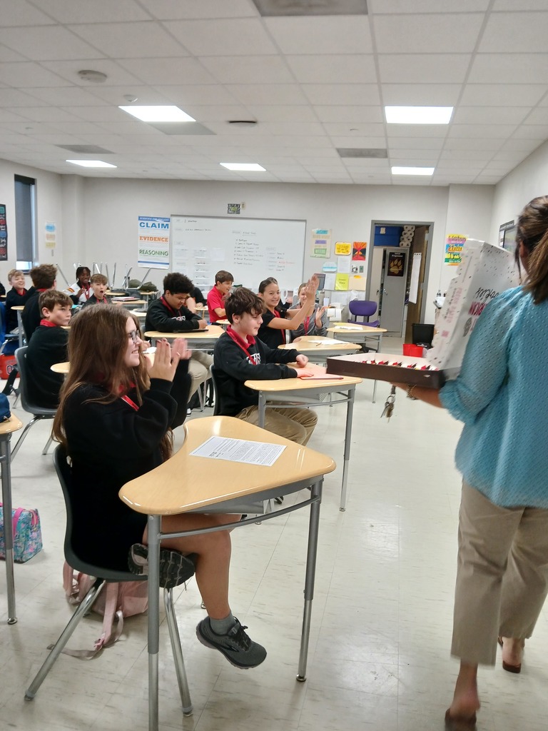 class reaction to their win!