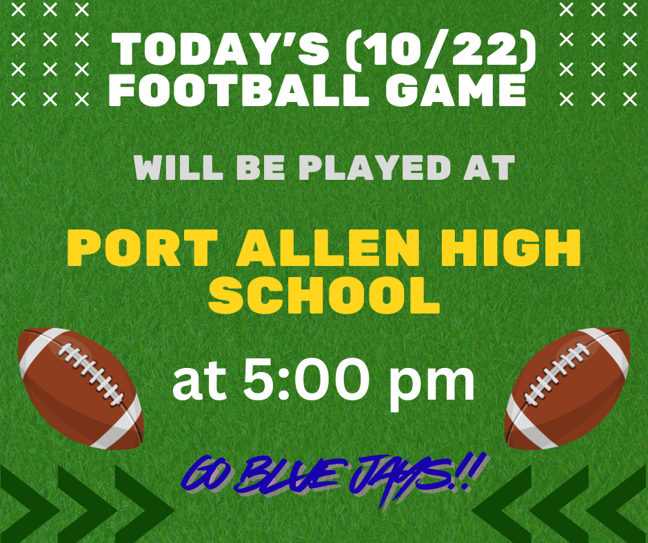 pahs football game at 5