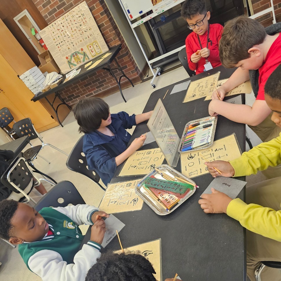 hierogylphics making