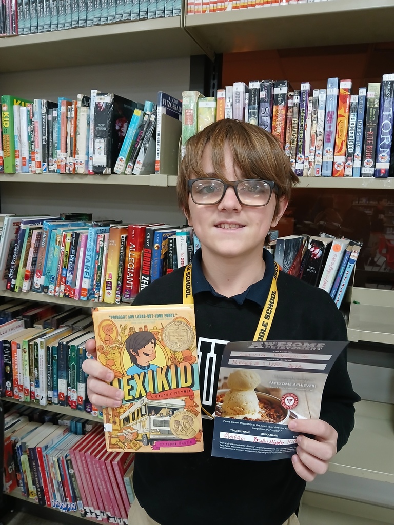 Connor read a LYRC book!