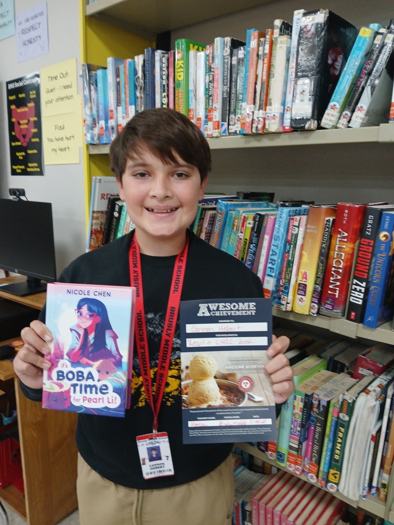 Cannon read a LYRC book!