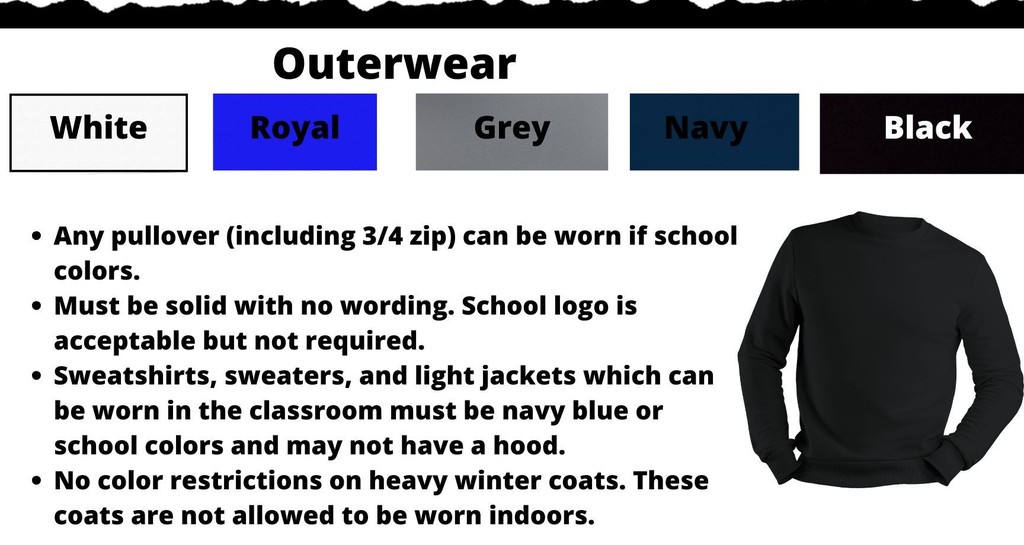 Outerwear uniform policy