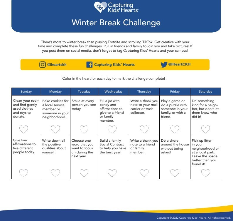 Winter Challenge
