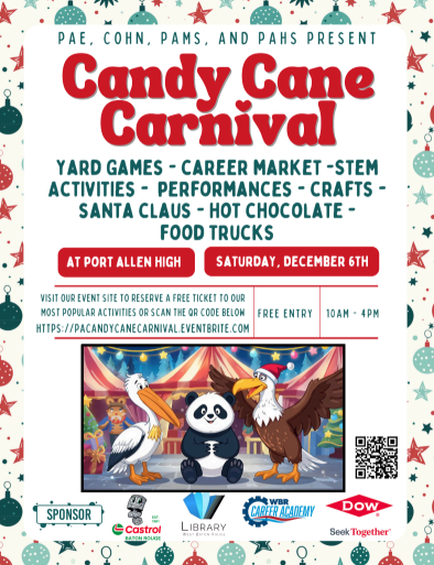 Candy Cane carnival Dec 6th