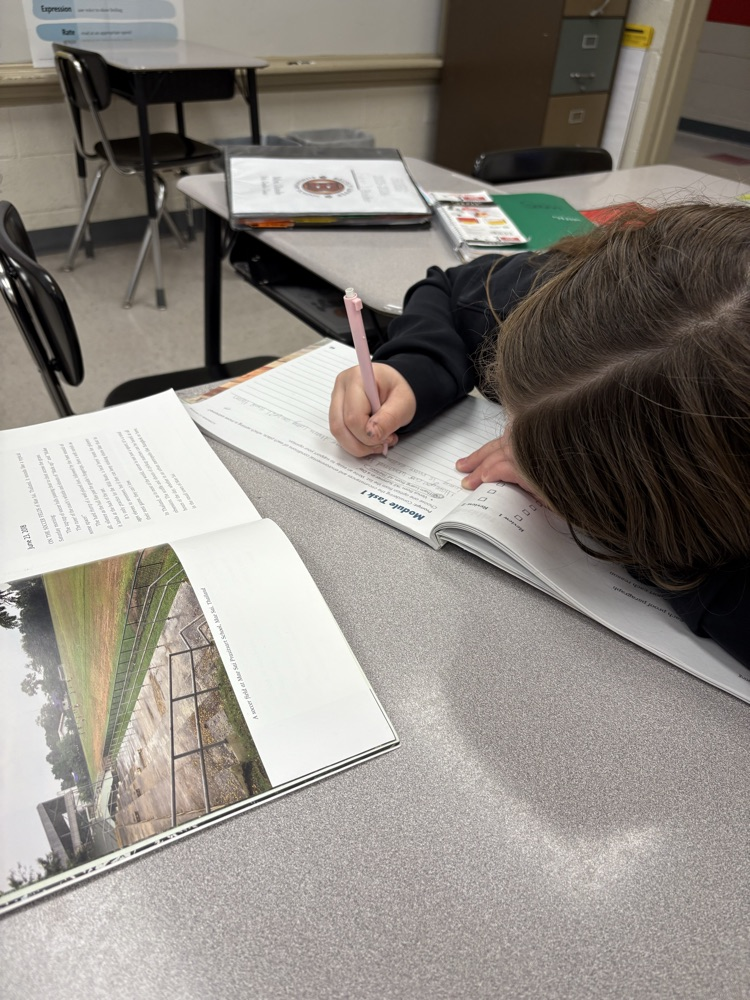 ELA class working hard on their essays! 📝