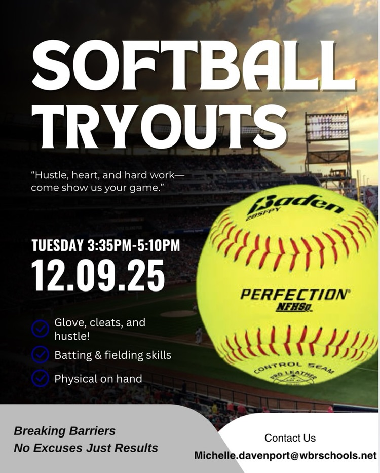 softball tryouts