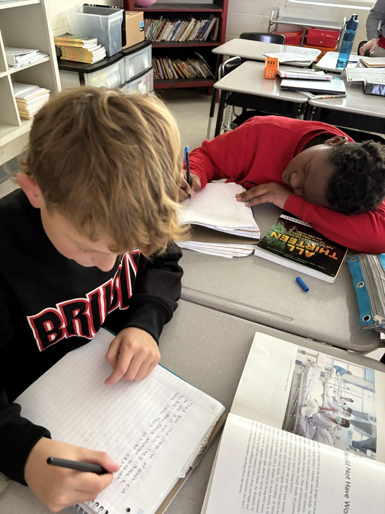 Block 4 learning lots in ELA 📝📙📒