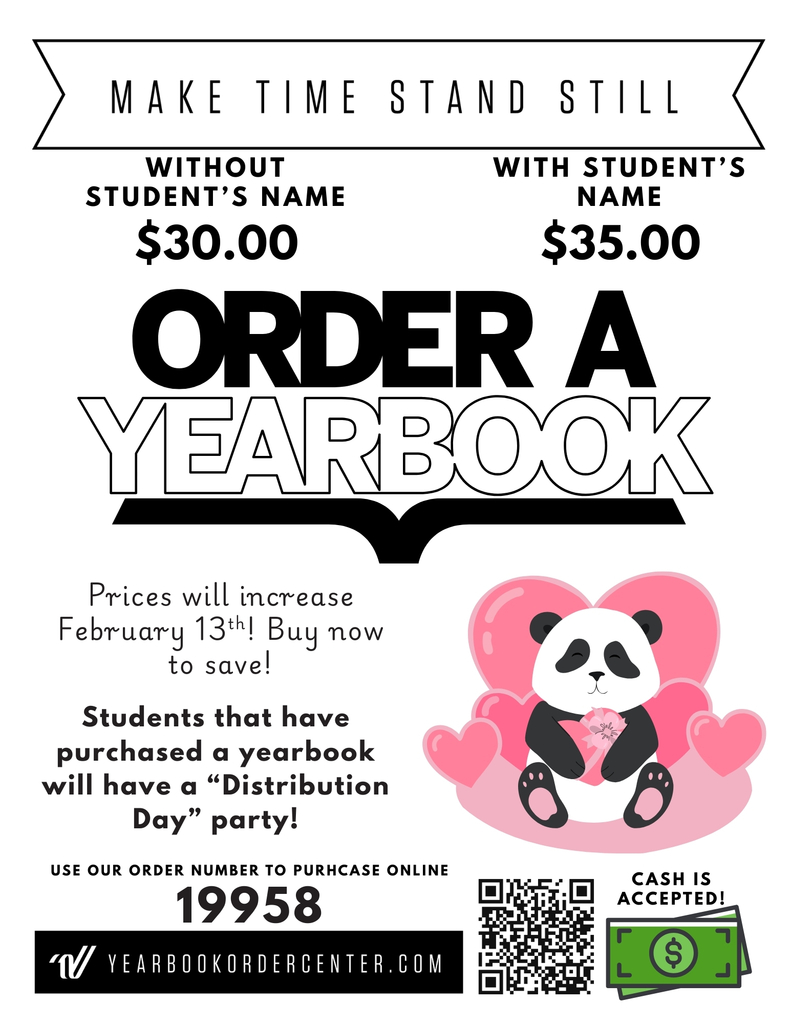 order a yearbook flyer