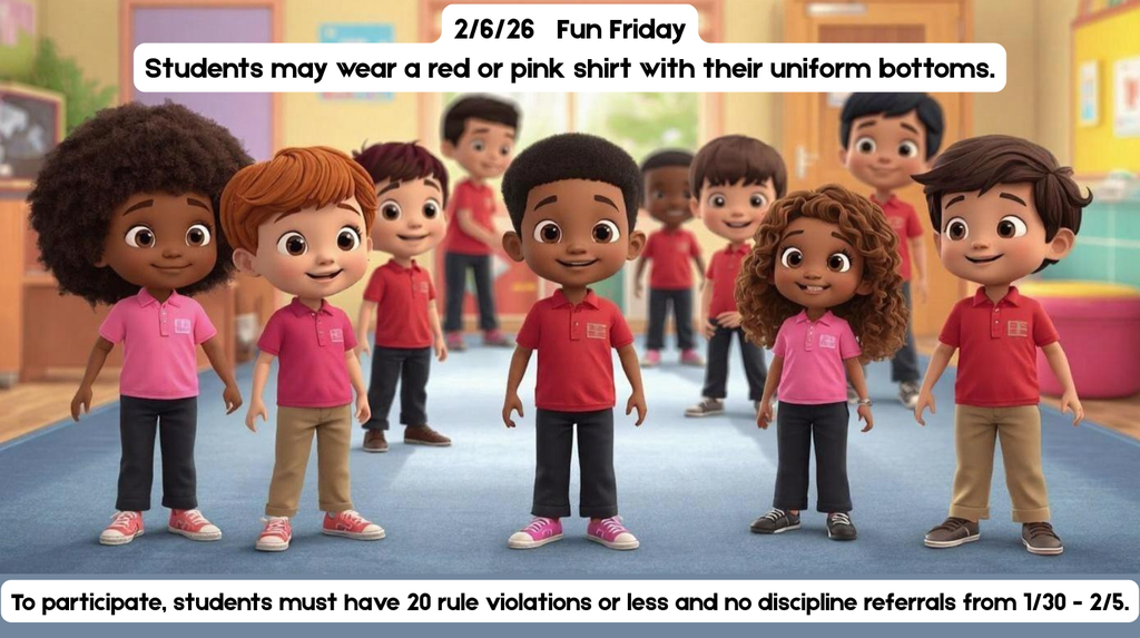 Pink shirt fun Friday