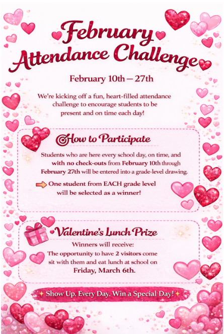 February Attendance Challenge