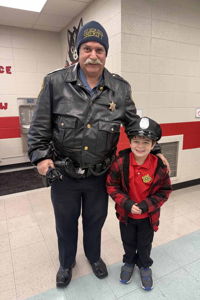 Started the day by making sure our campus was safe 👮‍♂️