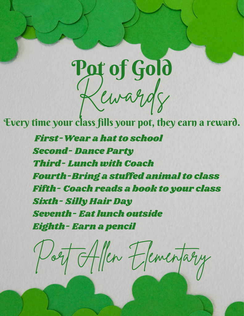 coin drive classroom incentive chart