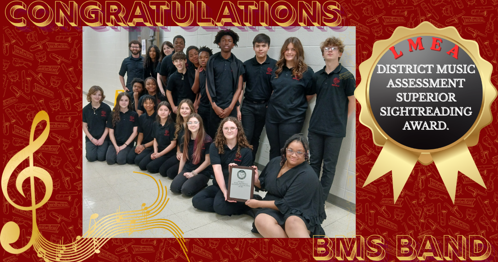 CONGRATS TO OUR BAND 