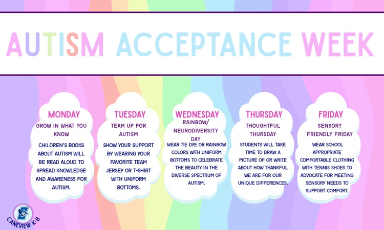 Autism Acceptance Spirit Week