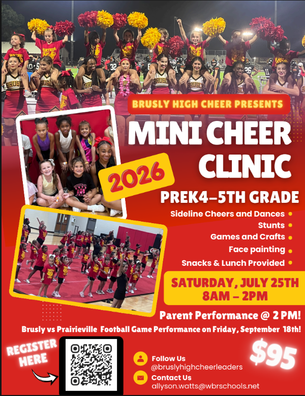 26 BHS Mini Cheer Clinic