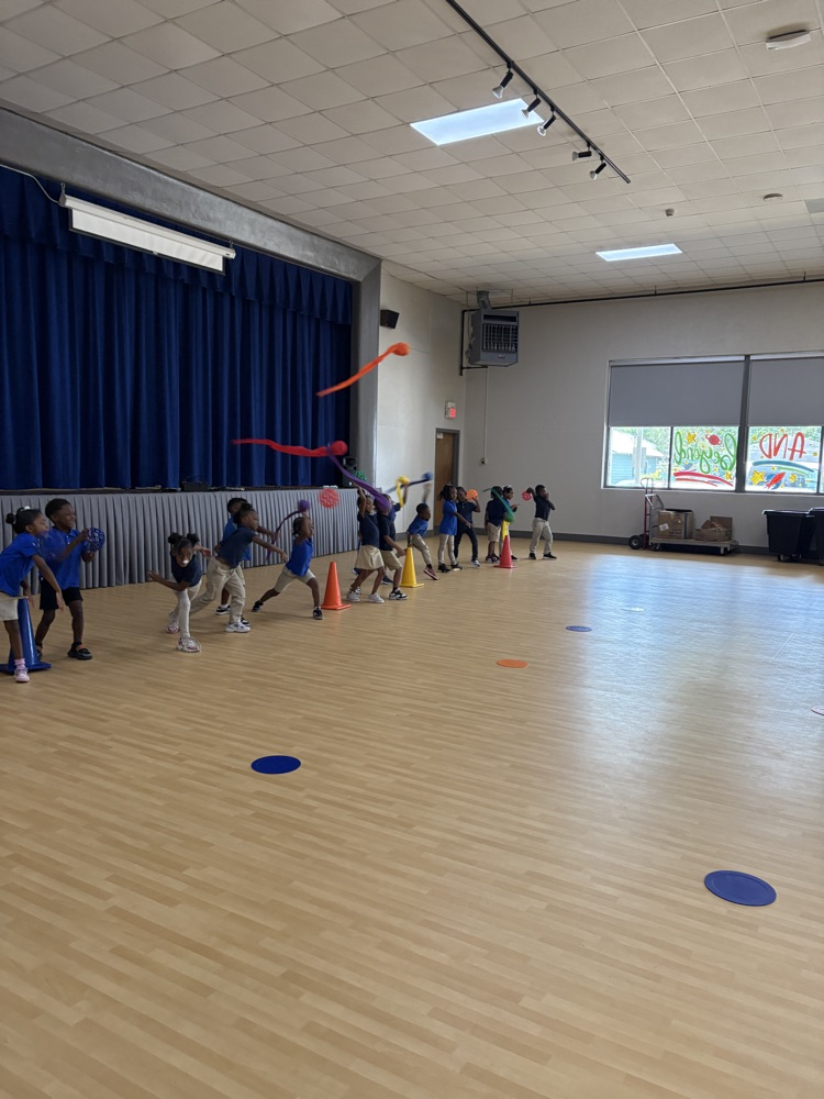 kids playing on PE