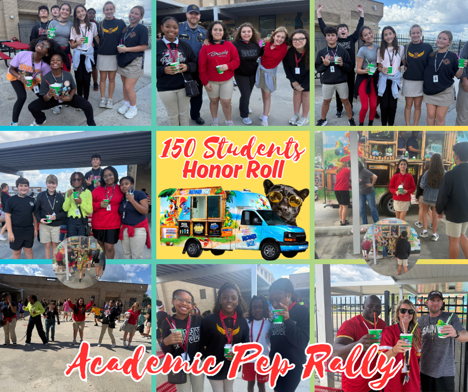 pictures of our academic pep rally
