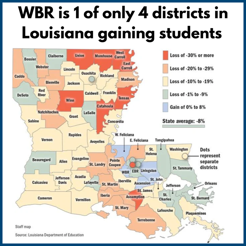 map of louisiana