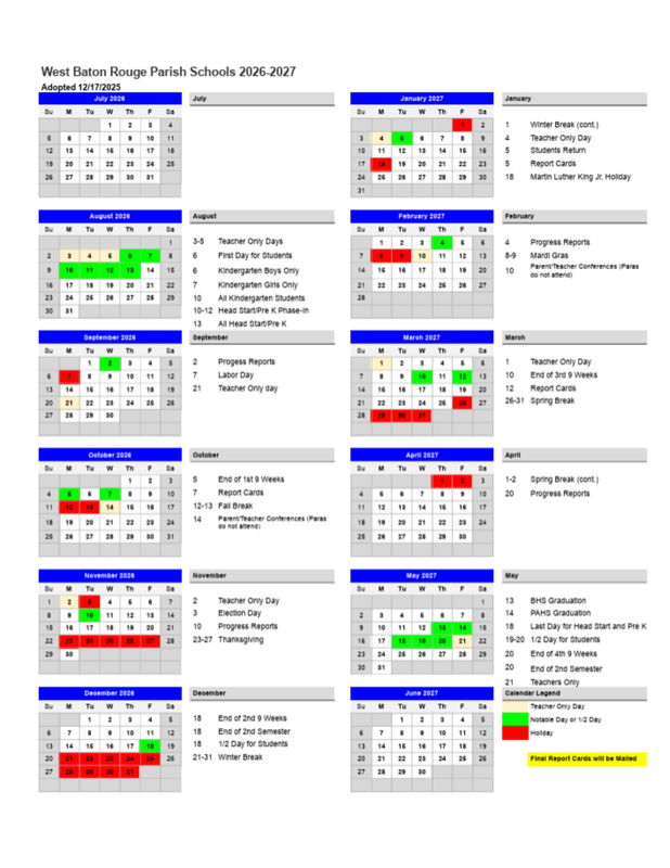 calendar