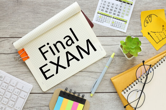 final exam graphic