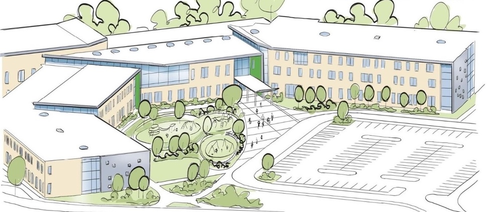 artists rendering of proposed elementary school