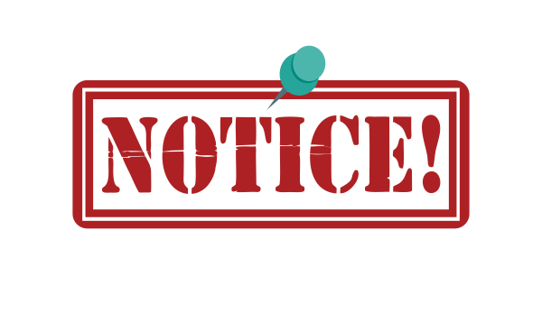 Notice of Destruction of Records