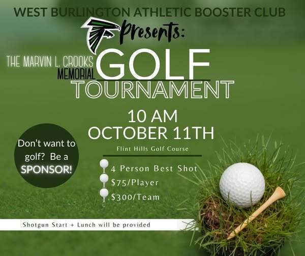 Athletic Booster Club Golf Tournament
