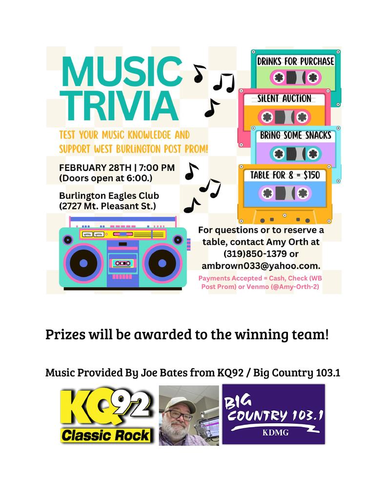 Post Prom Fundraiser