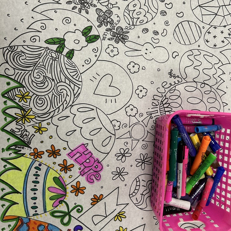 paint stix and Mr. Sketch markers!