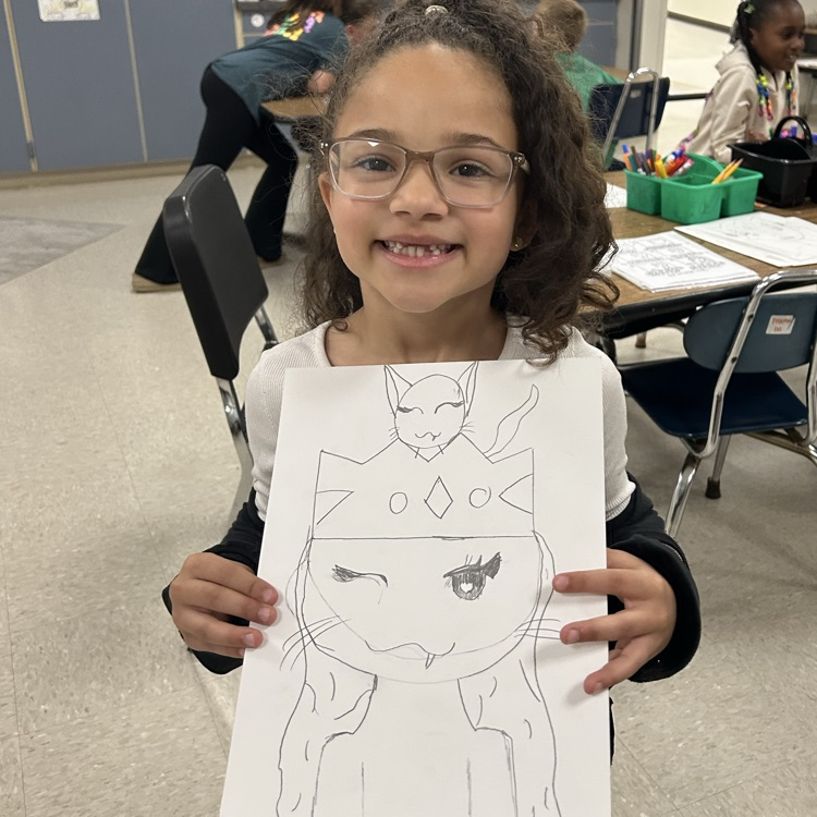 Queen of art self-portrait!