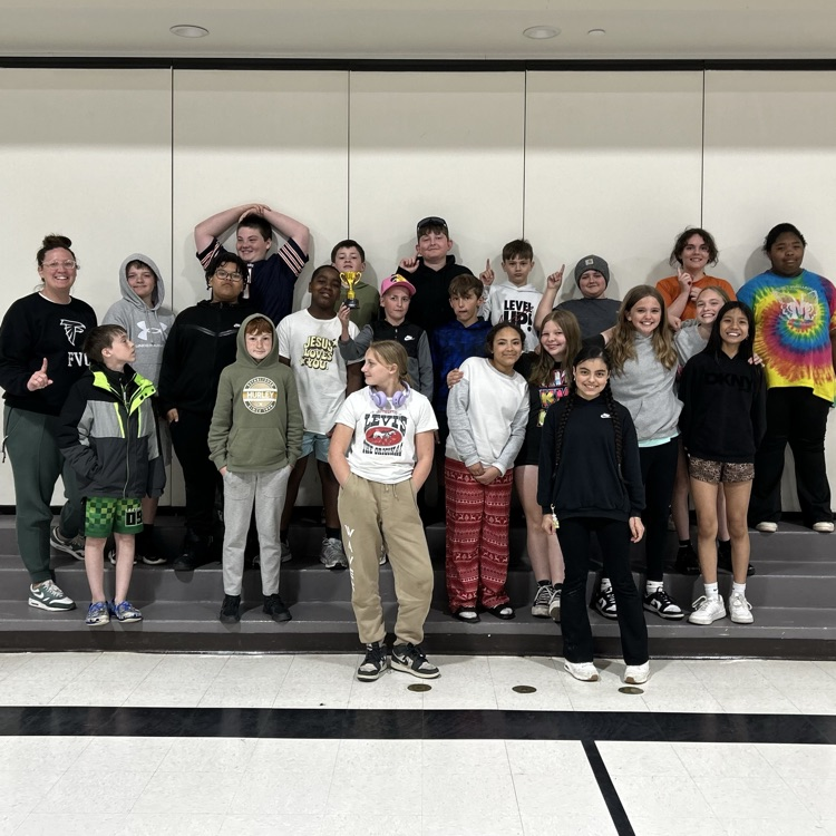 Mrs. Kuddes’s class won for 6th grade!