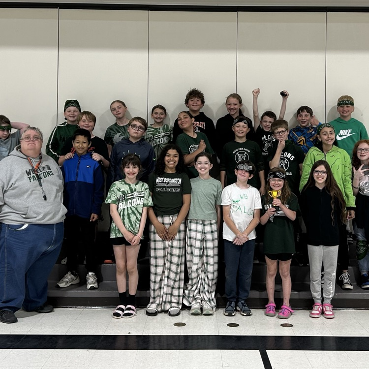 Mr. Nehring’s class won for 5th grade!