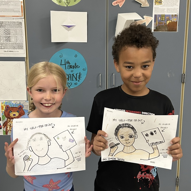 Great art work Taylor and Zander!