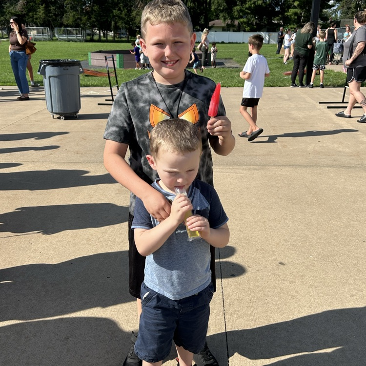 popsicles were a hit