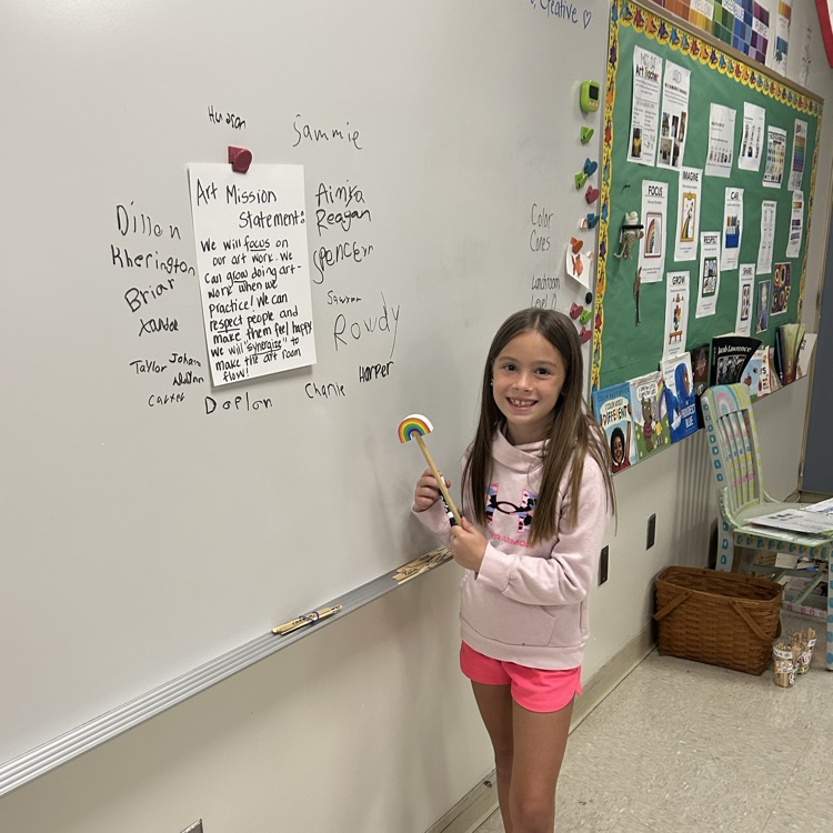 Harper was a great leader this week!
