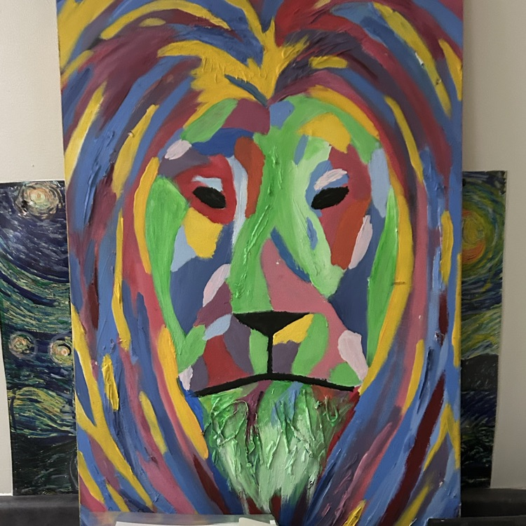 Jesse Bolander painting!