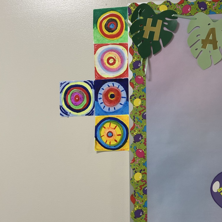 large school wide art work coming