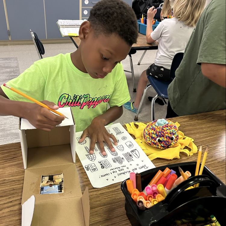 Great job my third grade artist!